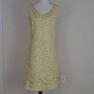 Madison Leigh yellow floral dress size 16